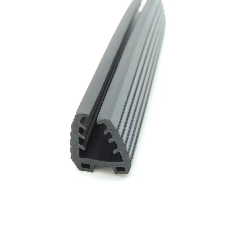 Factory Custom Waterproof Self-adhesive Extruded T Channel Silicone Rubber Seal Edge Strip for Window