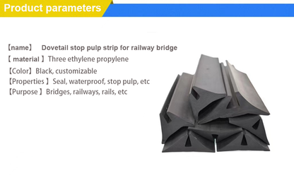 EPDM Rubber Water Stop Sealing Strip for Bridge Construction